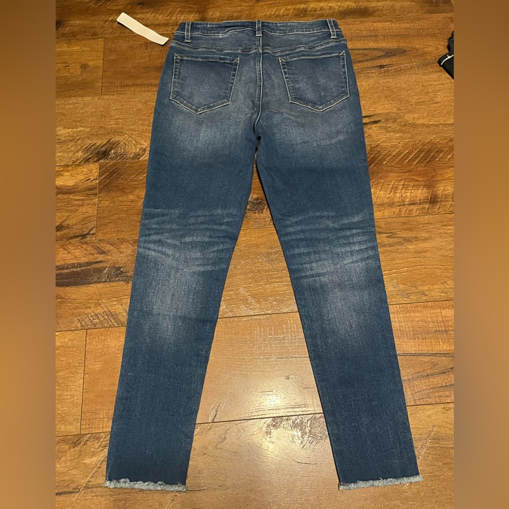 NWT Absolutely Famous High Rise Skinny Ankle Jeans Size 27 - Picture 3 of 3